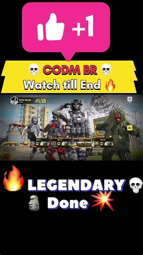 🗿LEGENDARY 🗿 Animation 💀CODM🔥