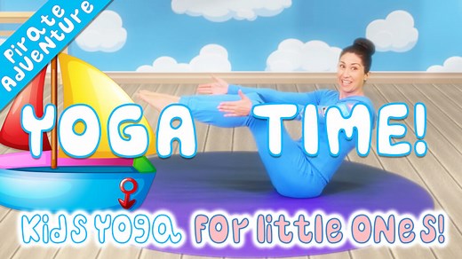 Pirate Yoga Adventure | Yoga For Little Ones | Cosmic Kids