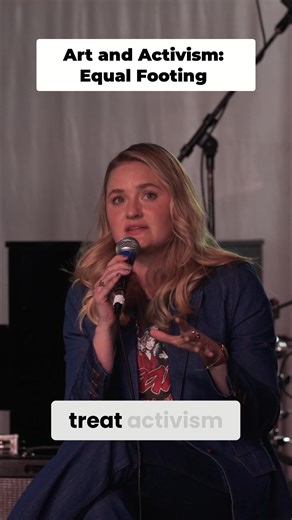 The Intersection of Activism and Art by AJ Michalka