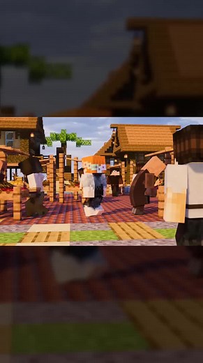 Minecraft but it's a PIXAR MOVIE #minecraft #animation #fyb #foryou