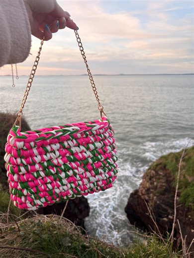 Handmade Crochet Book Sleeve - Etsy