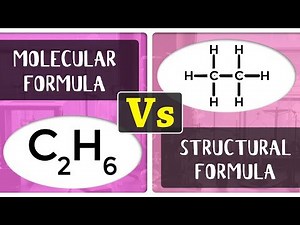 What is the Difference Between a Molecular and Structural Formula | Chemistry Concepts