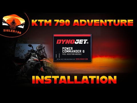 KTM 790 Power Commander 6 Installation