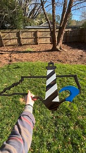 NC lighthouse cutout complete! DM for details. #wordskydesigns #northcarolina #ncbeaches - - - #nc #beaches #beachdecor #beachhouse #ncbeaches #wallart #homedecorlovers #homedecorating #beachhousedecorating #hgtv #raleighnc #beachlife #lighthouse | Wordsky Designs
