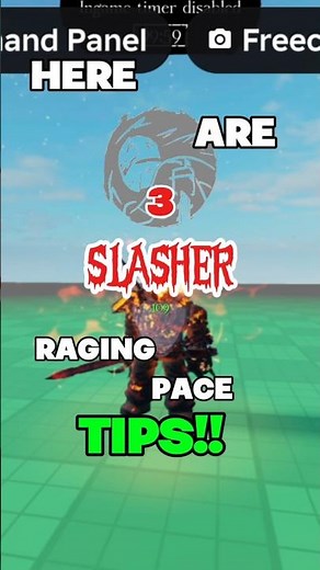 3 easy raging pace tips for Slasher!!!. #gaming #roblox #forsaken #guide #robloxforsaken