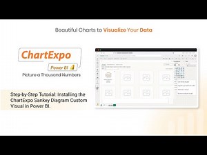 Step-by-Step Tutorial: Installing the ChartExpo Sankey Diagram Custom Visual in Power BI