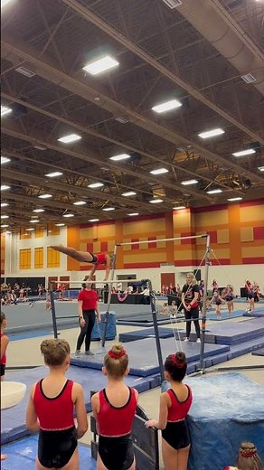 Gymnastics Level 2 Bar Routine Score 9.875 First Place 🥇#gymnast #gymnasticshorts #gymnasticsbars