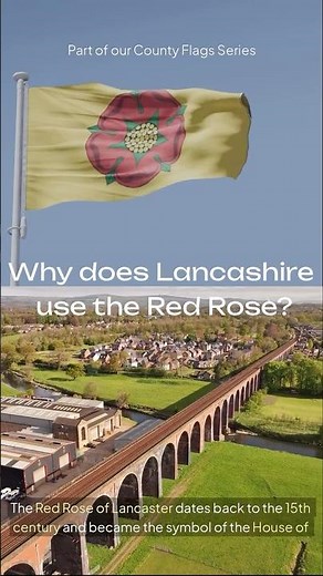 Why Is Lancashire’s Red Rose on Gold not White?