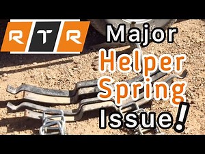Major Issue With My Hellwig Helper Springs! Must See Before You Buy!