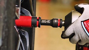 Milwaukee SHOCKWAVE 1/2 in. Drive 13/16 in. Lug Nut Impact Socket (1-Pack) 49-66-7811