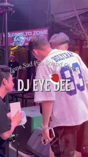 Sound Check Preparations at ZONE SAD PUB Tonight