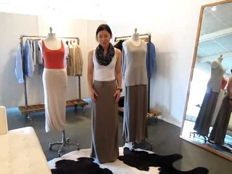 How to Wear the Long Skirt