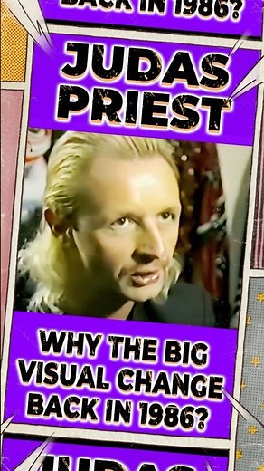 ROB HALFORD of JUDAS PRIEST: Why we changed our look for 'Turbo' #judaspriestshorts