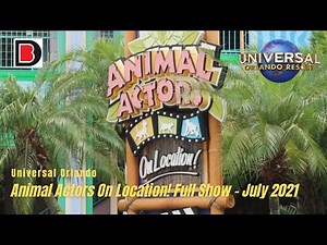Animal Actors On Location! Full Show | Universal Orlando | July 2021