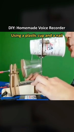 DIY: Voice Recorder using items from home 🎙️