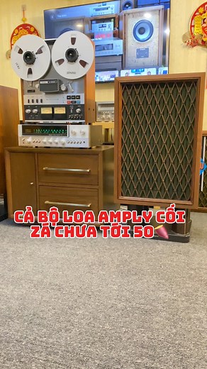 71K views · 785 reactions | CẢ BỘ CHƯA TỚI 50  Amply Sansui 771, Loa Pioneer CS-63DX bass 40, Cối Teac A-6300 băng 10, 2 chiều, Auto Reverse! Nghe, bày, sưu tầm, hoài niệm! Nghe nhạc xưa, pre75, nhạc vàng, nhạc trữ tình hết ý! #sansui, #pioneer, #teac, #hoangtuyenaudio | Âm Thanh Hoàng Tuyên | Facebook