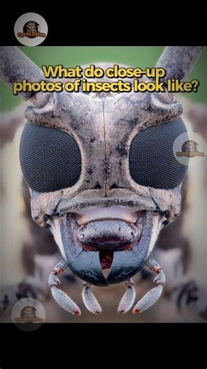 What do close-up photos of insects look like? #viral