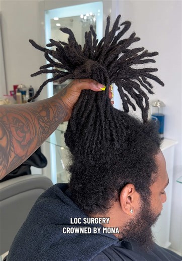 Loc Surgery: Reattaching Existing Locs with Mona
