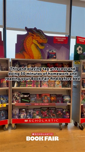 Take us back. 🥲 Make those same memories for your kids by hosting a Book Fair at their school. Learn more: https://bit.ly/3MJqxTF | Scholastic