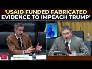 'USAID funded Trump impeachment…': Shellenberger exposes Deep State at US House hearing