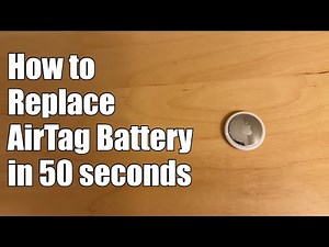 How to Replace Apple AirTag Battery