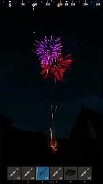 Rust Crazy Fireworks Performance by Dan #chinesenewyear #rust #gaming #rustclips