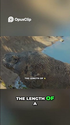 Komodo Dragon Earth's LARGEST Lizard Revealed!