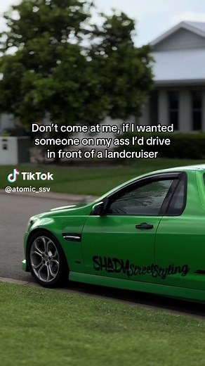 Revving Up the Streets with Atomic Green Ute | Car Enthusiast's Dream