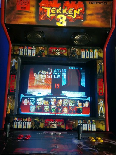 Jin Kazama! Tekken 3 Arcade(1997) (Namco System 12 Board) The Chosen One! Mishima & Kazama Bloodline 4K YouTube Link: https://youtu.be/BVprd4V9yds #tekken3 #jin #arcade #jinkazama #fgc