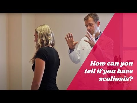 How can you check for scoliosis?