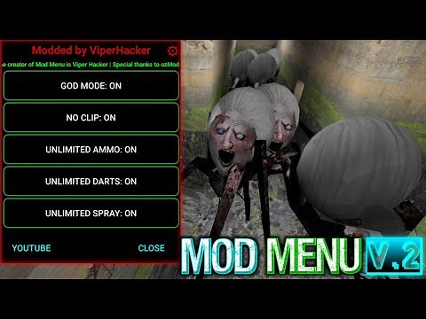 Granny 1.8 — APK MOD MENU v.2 (Item Spawner, Clones, and more)