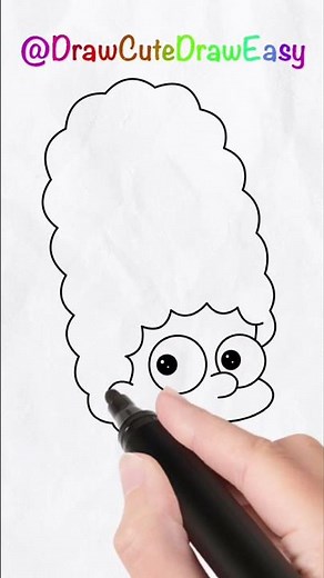 Drawing MARGE SIMPSON(The Simpsons)
