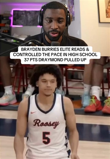 Brayden Burries Scores 37 Points with Draymond Green