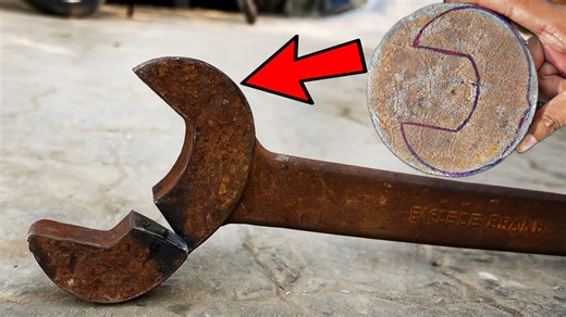 68K views · 632 reactions | From Scrap to Spanner! Making a New Spanner Wrench from an Iron Plate | NexaMech Media | Facebook
