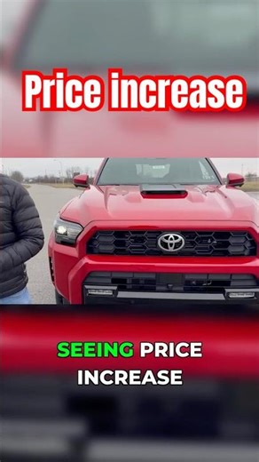 2025 4Runner vs 2026 4Runner Price Shock #toyota #shorts #cars