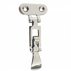 [Hot Item] 316 Marine Boat Deck Lock Hasp Stainless Steel Lockable Hold Down Clamp Anti-Rattle Latch Fastener Boat Yacht Accessory