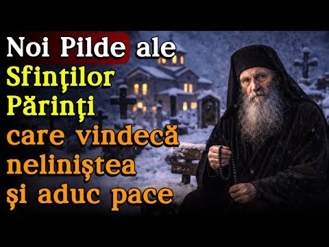 🔴 50 Pilde noi și mângâietoare de la Sfinții Părinți pentru sufletul obosit și întristat