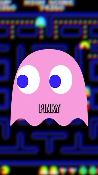 DID YOU KNOW THAT THE GHOSTS IN PAC-MAN HAVE NAMES? #pacman #retro #gaming
