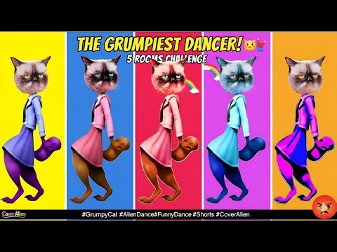 Alien Dance Party 🎶 | Colorful Funny Dance for Kids | Cover Alien #cover