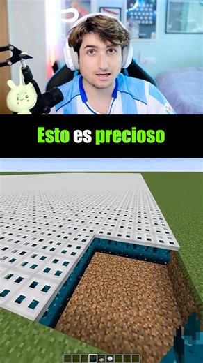 Este efecto visual es INCREIBLE #minecraft #shorts #viral