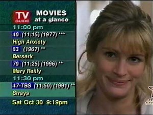 TV Guide Channel - October 30, 1999 (Vancouver, BC)