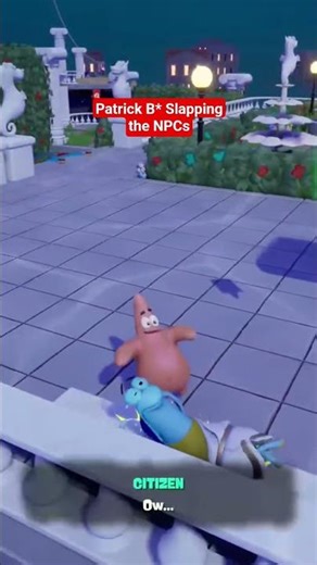 Patrick slapping the NPCs #spongebob #spongebobsquarepants #patrick #slapbattles #gaming