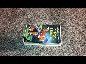 The Fox And The Hound 1994 Canadian VHS Review