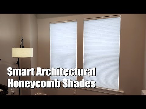 Smart Architectural Honeycomb Shades From Serena by Lutron