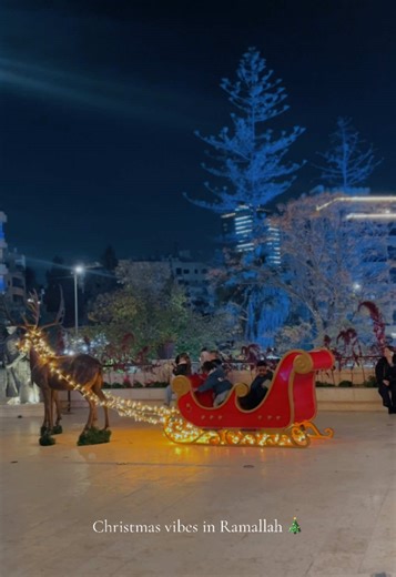 Celebrating Christmas Vibes in Ramallah