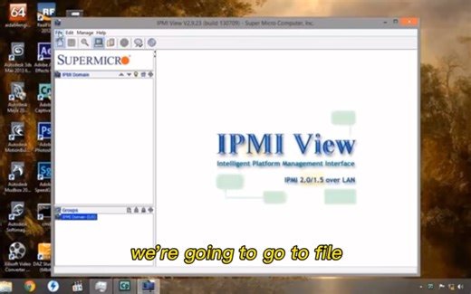 一个ipmitool可视化工具，ipmi view