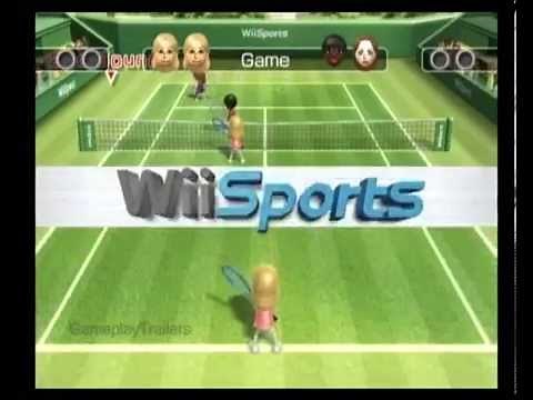 Wii Sports: Tennis - 2000+ skill level playing Pro's