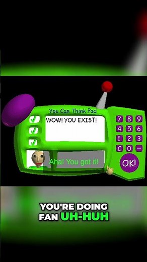 Baldi's Basics Roblox: Can You Solve the Math Problems?! #shorts