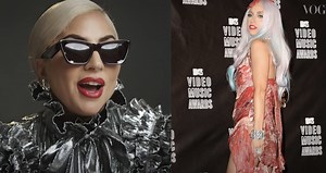 Lady Gaga Muses Over Her Meat Dress & Other ICONIC Looks For Vogue