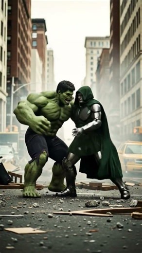 Avengers doomsday viral fight scene dr doom vs Hulk #shorts #DreamScreenAI